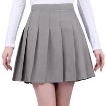 Saia plissada Yewsea Draculaura Cosplay School Uniform Grey 2T