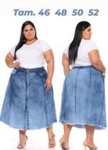 Saia plus jeans