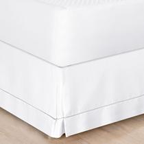 Saia Pra Cama Queen Casal Luxuosa 100% Algodao Ponto Palito