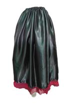 Saia Preta de Cetim - Umbanda - Candomblé Saia Preta de Cetim - Umbanda - Candomblé