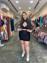 Saia preta Plus size gg