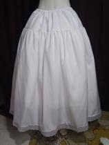 Saia Ração Com Bordado Inglês Umbanda Candomble Roupa de Santo tamanho unico