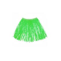 Saia Ráfia Neon 40cm Laranja - Festa Carnaval