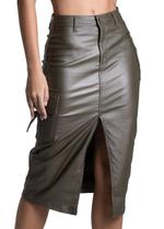 Saia Resinada Sawary Midi - 276625 - 38
