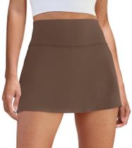 Saia-Short DLOODA Feminina Cintura Alta para Tênis e Golfe