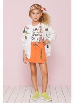 Saia Short Moletom Lantejoula Pituchinhus Saia Short Moletom Lantejoula Pituchinhus
