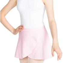 Saia Só Dança Transpassada na Cintura Infantil