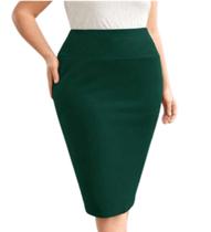 Saia Social Feminina Plus Size