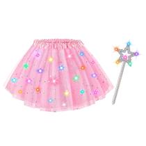 Saia Teuevayl LED Light Up Tutu + Star Wand Pink