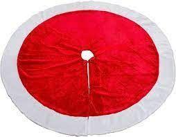 Saia Tradicional Vermelha para Decoração de Natal - 70cm - 1 Unidade