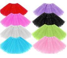 Saia Tule com Glitter 40cm - Cores Sortidas Saia Tule com Glitter 40cm - Cores Sortidas