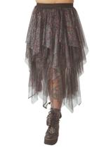 Saia Tule Em Camadas Glitter Sharon Den Adel Saia Tule Em Camadas Glitter Sharon Den Adel