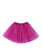 Saia Tule Tutu Adulto Infantil Glitter Festa Carnaval
