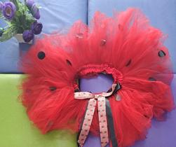 Saia tule tutu joaninha 2 a 3 anos Saia tule tutu joaninha 2 a 3 anos