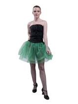 Saia tutu BellaSous Chico Kelly verde estilo princesa/balé