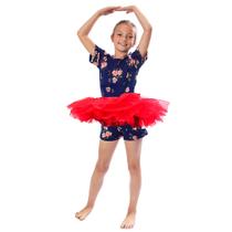 Saia tutu BellaSous de várias camadas para líder de torcida Queen Red