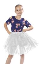 Saia Tutu BellaSous em estilo princesa ou estilo balé branca Saia Tutu BellaSous em estilo princesa ou estilo balé branca