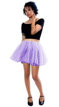 Saia tutu BellaSous em várias camadas para mulheres, fantasia de Halloween