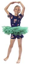 Saia Tutu BellaSous Multicamada Chico Kelly Green