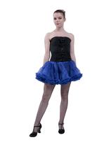 Saia tutu BellaSous Petticoat para vestido de baile vintage dos anos 80