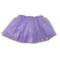 Saia Tutu Com Glitter - Lilás Saia Tutu Com Glitter - Lilás