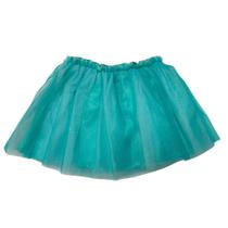 Saia Tutu Com Glitter - Verde Água