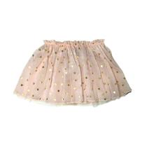 Saia Tutu Coração Dourado - Rosa Rose Saia Tutu Coração Dourado - Rosa Rose