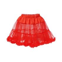Saia Tutu Curta Com Babados Para Mulheres, Saia Puff Fluffy Para Prom, Crinolina