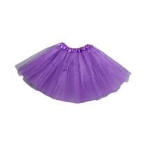 Saia Tutu De Balé Em Tule De 3 Camadas Para Meninas, Vestuário De Dança Para Festa De Aniversário,