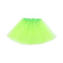 Saia Tutu De Tule Com Glitter Para Meninas, 3 Camadas, Com Lantejoulas, Para Dança, Ballet, Chiffon,