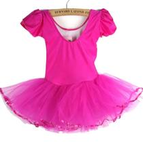 Saia Tutu Elástica de Malha para Meninas - Ideal para Balé, Dança e Treinamento