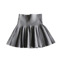 Saia Tutu Mini Plissada De Cintura Alta Para Meninas, Roupas De Princesa Para Outono E Inverno