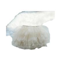 Saia Tutu Preta Fluffy Para Meninas Pequenas, Vestido De Princesa Em Tule Para Dança De Ballet, Saia