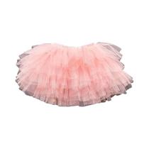 Saia Tutu Preta Fluffy Para Meninas Pequenas, Vestido De Princesa Em Tule Para Dança De Ballet, Saia