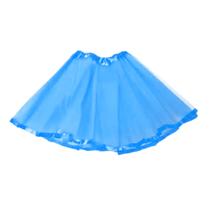 Saia Tutu Tule Infantil Com Cetim Nas Pontas Festas Aniversário Haloween Carnaval