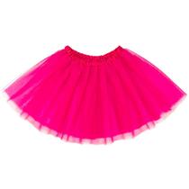 Saia tutu TWINKLEDE feminina clássica de tule elástico de 4 camadas Saia tutu TWINKLEDE feminina clássica de tule elástico de 4 camadas