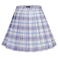 Saia Urban CoCo Plaid Plissada Mini para mulheres tamanho M (5)