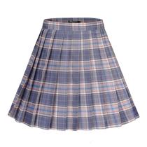 Saia Urban CoCo xadrez plissada mini para mulheres tamanho GG Saia Urban CoCo xadrez plissada mini para mulheres tamanho GG