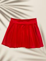 Saia Vermelha Infantil e Juvenil para Praia e Passeio