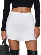 Saia Yewanka, minissaia com estampa de leopardo e shorts para mulheres Saia Yewanka, minissaia com estampa de leopardo e shorts para mulheres