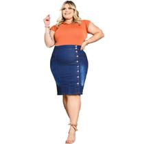 Saias Jeans Evangelicas Moda midi Femininas plus size Saias Jeans Evangelicas Moda midi Femininas plus size