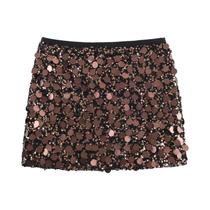 Saias Mini Sexy Com Lantejoulas Para Mulheres, Moda Primavera Verão, Saias Para Festas E Jantares Saias Mini Sexy Com Lantejoulas Para Mulheres, Moda Primavera Verão, Saias Para Festas E Jantares