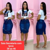 Saias secretarias jeans evangélica