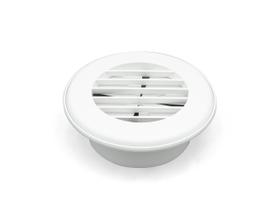 Saída de ar quente B&B Molders 94267, 10 cm, com damper Saída de ar quente B&B Molders 94267, 10 cm, com damper