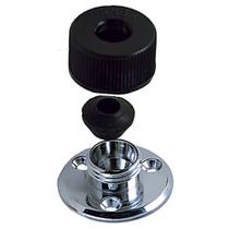 Saída de cabo impermeável de latão cromado Perko 0424DP0CHR