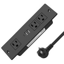 Saída de gaveta de móveis embutida Power Strip HEZI 20W PD USB-C