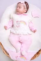 Saída De Maternidade Coleção Arco Iris - Para Meninas