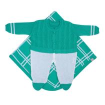 Saída de Maternidade Jacquard