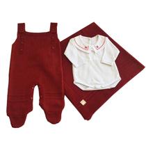 Saída de Maternidade Jardineira 3 Peças Saída de Maternidade Jardineira 3 Peças