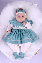 Saída de Maternidade Menina Alice 04 peças Saída de Maternidade Menina Alice 04 peças